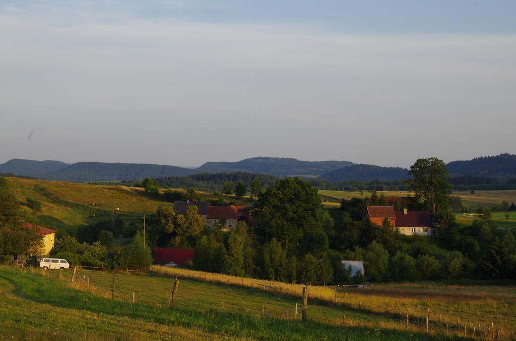Zagroda Agroturystyczna Wiecha Mieroszow Dış mekan fotoğraf